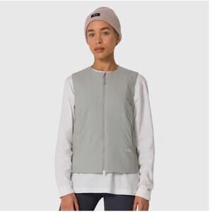 Rapha Women's Light Green‎ Insulated Vest Wrought Iron/Mercury Size XS new